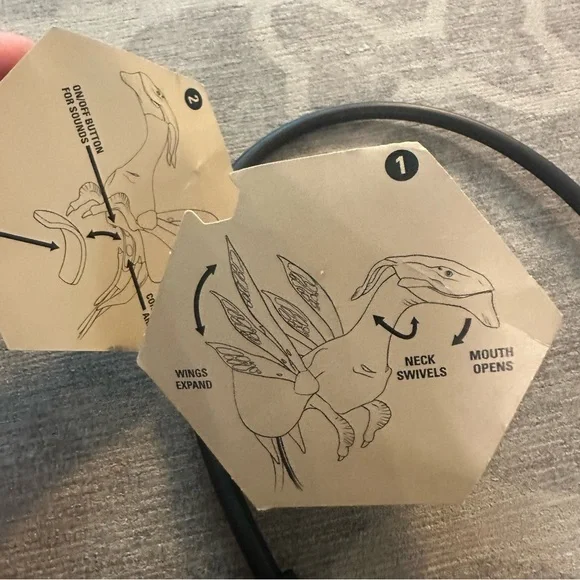 Pandora pink / blue Banshee & perch. The world of Avatar - Picture 9 of 11